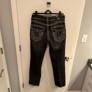 True Religion black jeans ricky 2021 size 32 waist